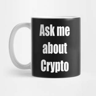 Cryptocurrency Fans Investors slogan Mug